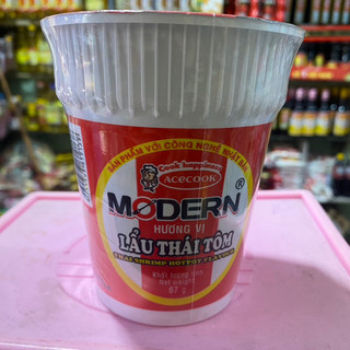 Mì Ly Modern Vị Lẩu Thái Tôm 67g