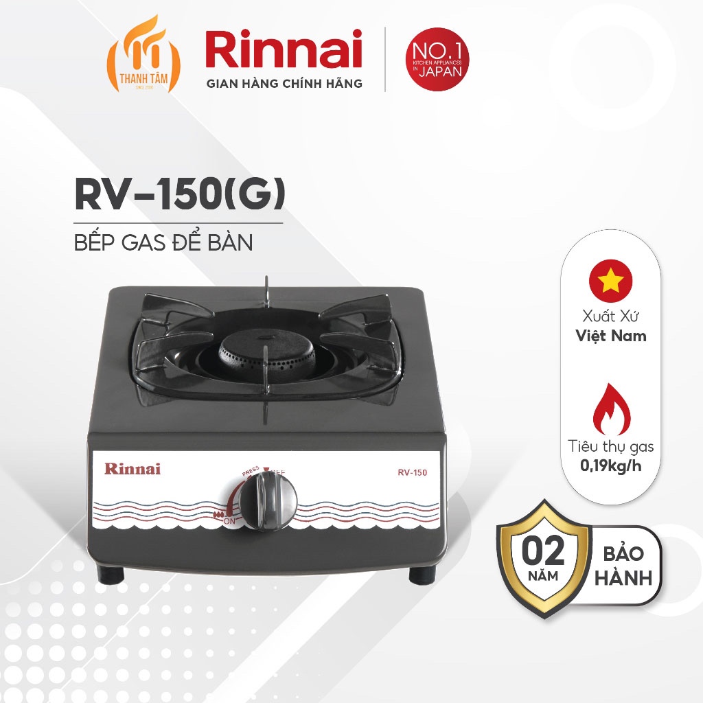 Bếp gas đơn Rinnai 150G