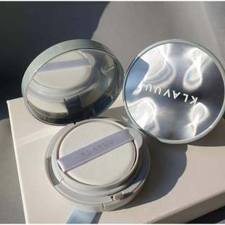 [Tặng Mặt Nạ] Phấn Nước Kiềm Dầu Klavuu Cushion - Blue Pearlsation Xám - Xanh 12g