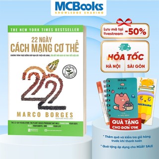 Sách - 22 Ngày Cách Mạng Cơ Thể - MCBooks