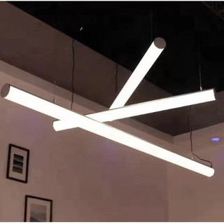 Đèn Tuýp LED Profile tròn D60 1.2m 36W chip Osram ánh sáng trung tính 4000K đèn thả trang trí văn phòng