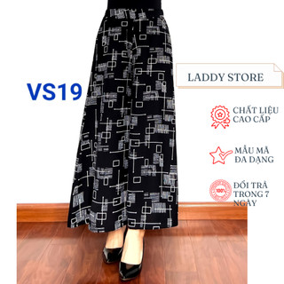 Quần Ống Rộng Dạng Váy Chất Liệu Lụa Hàn Châu Mềm Mượt Không Nhăn Không Xù - Laddy Store