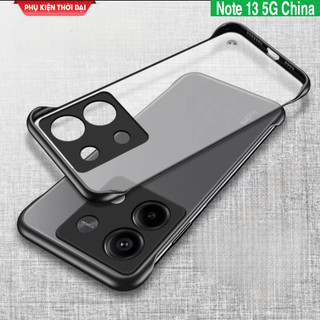 Ốp lưng Redmi Note 13 5G / Note 8 / Note 12 Turbo / Poco F5 5G / Turbo 3 trong mờ nhám siêu mỏng không bo cạnh
