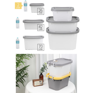 Thùng đựng đồ 26L Không nắp Oliving, Living On