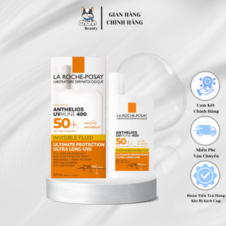 Kem chống nắng dạng sữa lỏng nhẹ không nhờn rít La Roche-Posay Anthelios Shaka Fluid SPF 50+ 50ml ( vạch màu vàng )