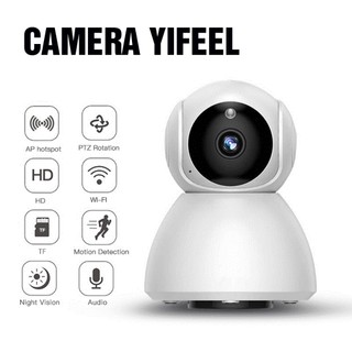  Camera wifi V380 Yifeel camera gia đình xoay 4 chiều hình ảnh sắc nét kết nối với điện thoại GAGAY 