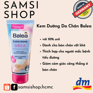 Kem dưỡng Da Chân Balea cho da chân khô và nứt nẻ: Urea và Schrundensalbe🌼🦶👣
