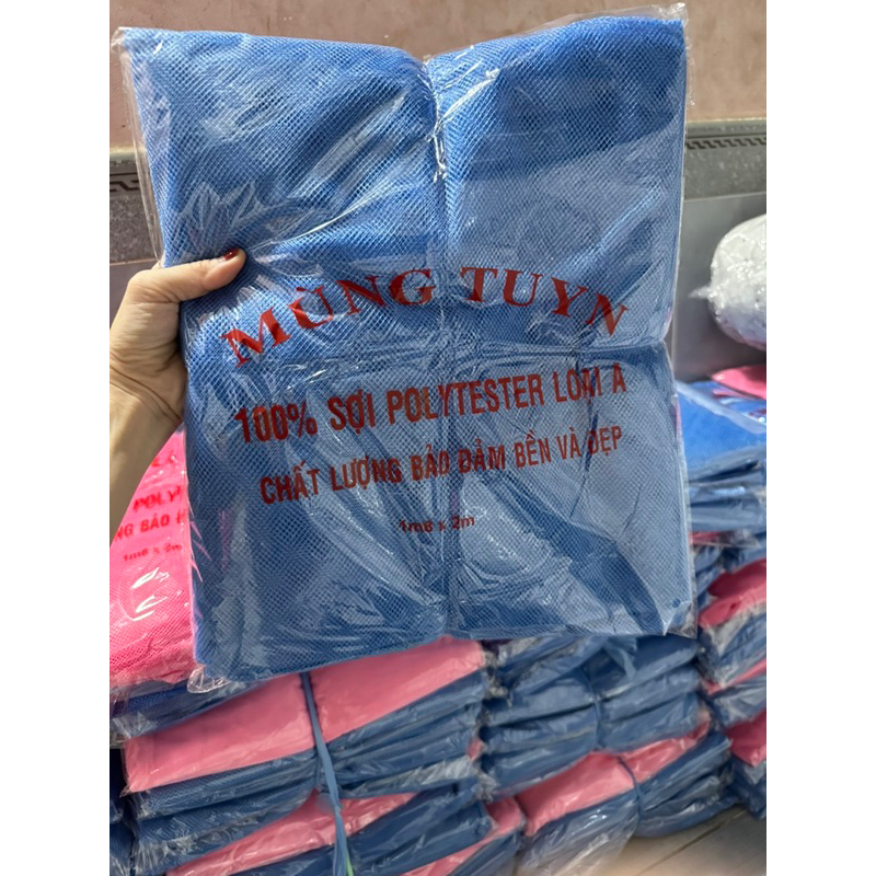 mùng tuyn (mùng dăng dây 4 góc)đủ Kích thước( màn ngủ)