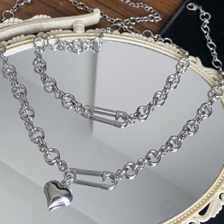  VÒNG CỔ SAFETY PIN THÉP KHÔNG GỈ STAINLESS STEEL  EMPTY VERSION  MOONFIRE 