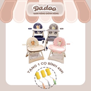 TOBE Ghế Ăn Dặm RICARD PRO 2.0 Gấp Gọn Ngả Lưng Bàn Ăn Đệm Da Đai An Toàn Lắp Bánh Xe Điều Chỉnh Độ Cao Cho Bé