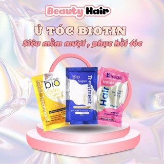 Ủ tóc Biotin, ủ Bio Gold, ủ tóc biotin hàng nội địa thái lan siêu mềm mượt, phục hồi tóc - Beauty hair