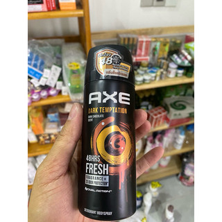 Xịt khử mùi toàn thân cho nam axe body spay black thái lan
