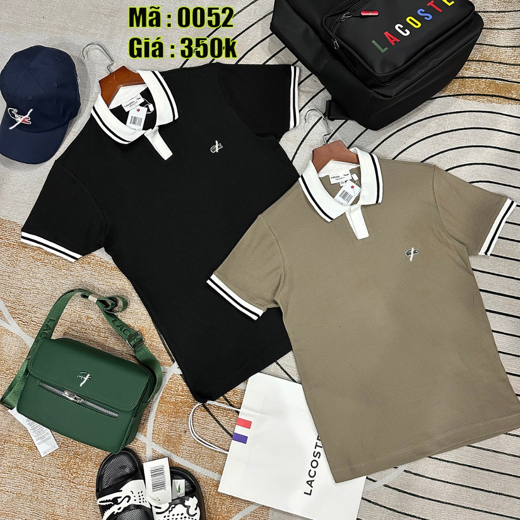 Áo POLO Lacos.t.e 0052 Không Cúc