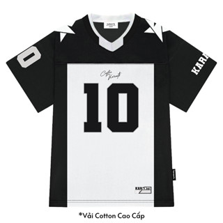 Áo Thun Phối Bóng Đá Karants Vải Cotton Cao Cấp Local Brand Hot Trend Phiên Bản Đặc Biệt Form Oversize