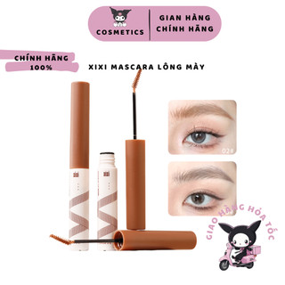 XIXI Mascara Lông Mày XIXI Đổi Màu Lông Mày Lâu Trôi Chống Thấm Nước Đầu Chải Mềm KUROMI