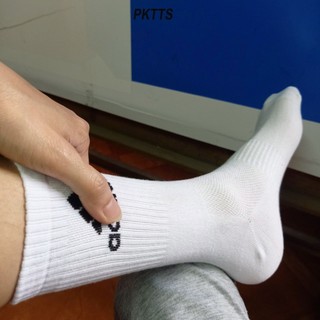 Tất dệt kim nam nữ đen trắng, phong cách thể thao, hàng Việt Nam xuất khẩu.