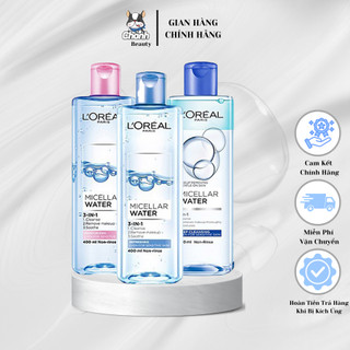Nước Tẩy Trang L’Oreal Paris 3-In-1 Micellar Water