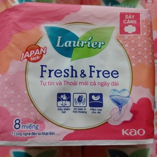 băng vệ sinh LAURIER FRESH &FREE