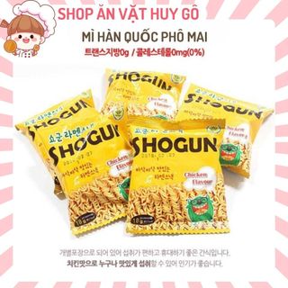 Mì tôm trẻ em shogun hàn quốc vị phô mai gói 18gr, Mì trẻ em mì ăn liền hàng chính hãng thơm ngon