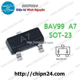 Diode dán bav99 sot-23 0.2a 70v
