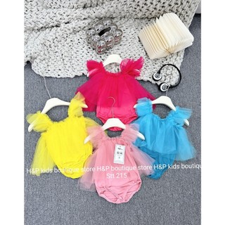 Đồ bơi bé gái - bộ bơi 2 chi tiết phối voan bèo dễ thương cho bé từ 8-18kg ( ảnh thật shop chụp )