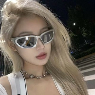 Kính Rapper Unisex - Kính Mắt Mèo Elip Cực Ngầu Ulzzang