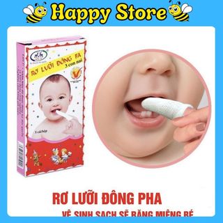 Rơ lưỡi đông pha cho bé sơ sinh