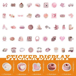 Set 50/100 miếng sticker hình dán chống nước