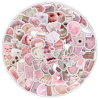 Set 50/100 miếng sticker hình dán chống nước