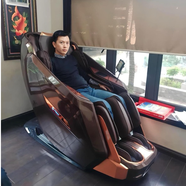 [CHÍNH HÃNG] [FREESHIP + QUÀ TẶNG  ] Ghế massage toàn thân cao cấp Okinawa S- 802 cao cấp