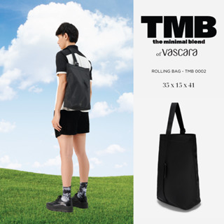 Túi vải cuộn tròn ROLLING BAG màu đen TMB 0002 - TMB of Vascara