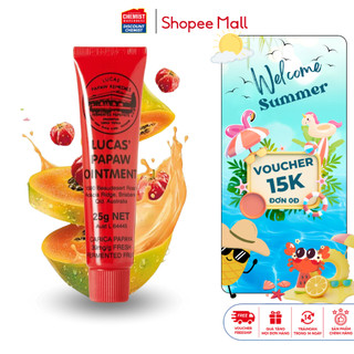 Kem đa năng, cấp ẩm Lucas Papaw Ointment dưỡng da, nhanh lành vết thương tuýp 25g Úc