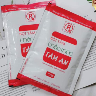 BỘT THẢO MỘC TÂM AN 1 GÓI tẩy tế bào chết, nhả nắng nhanh, giúp da trắng sáng tự nhiên