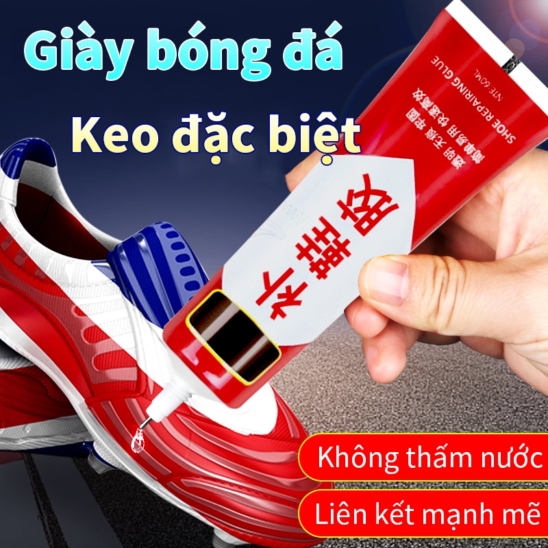 ✨keo dán giày dép siêu chắc keo dán giày đá bóng keo dán giày thể thao 60ML Keo đặc biệt dành cho giày thể thao