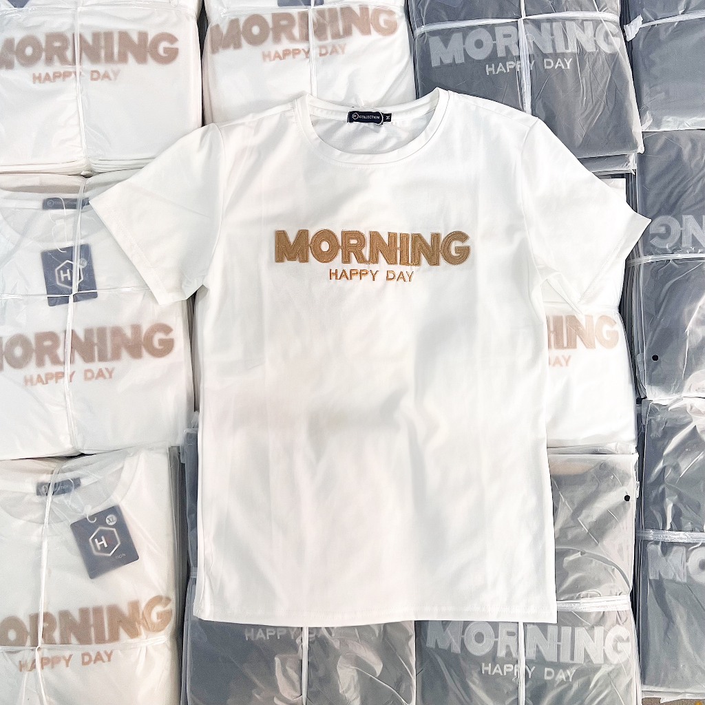 Áo Thun nam nữ cổ tròn chất liệu mát, co giãn cực tốt, thấm hút form body phù hợp giớ trẻ tại Dttren