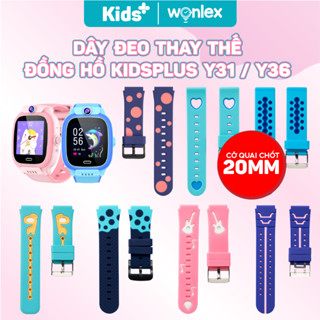 Dây đeo thay thế đồng hò thông minh Kidsplus Y31, Y36...Chất liệu silicon cao cấp, chính hãng độ bền cao