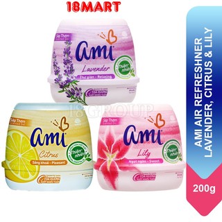 Sáp thơm ami lily, citrus & lavender 200g