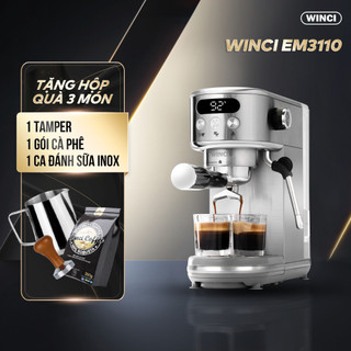 Máy pha cà phê tự động Espresso Winci EM3110, có vòi đánh sữa, bảo hành 1 năm