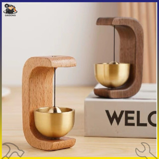 Chuông Gió Bằng Gỗ Treo Cửa Chuông cửa, chuông đồng gỗ vintage.Chuông đồng trang trí nhà cửa