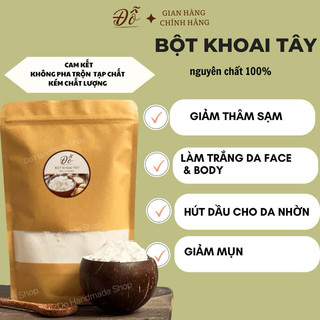 500G ; 1KG Bột khoai tây handmade nguyên chất siêu mịn - siêu sạch