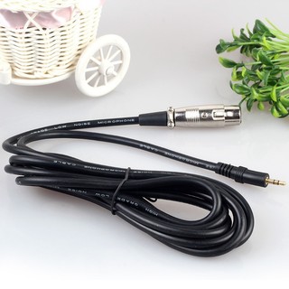 Dây Micro Canon Cái (XLR) Ra 3.5mm Dài 2.5m