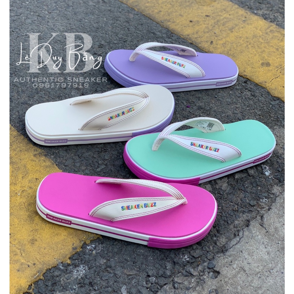 [ Chính Hãng ] - Dép Sneaker Buzz 4 Màu Mint Đế Mới Chính Hãng