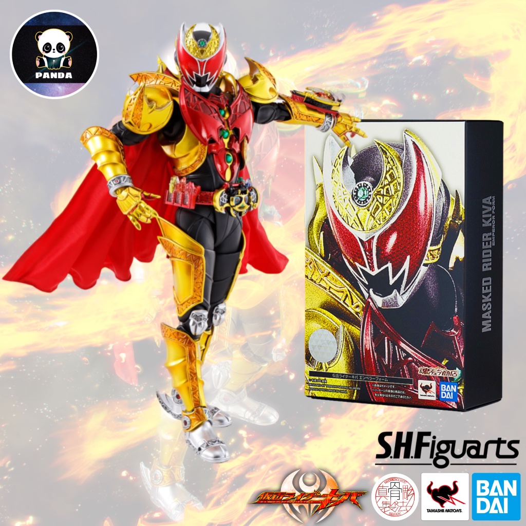 Mô Hình Masked Rider Kiva Emperor Form SKC Skinkocchou Seihou Chính Hãng BANDAI SHF SHFiguarts
