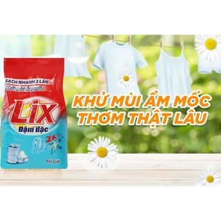 Bột giặc Lix đậm đặc khử mùi ẩm mốc 5.5kg cực kỳ hiệu quả chỉ với một lần giặt