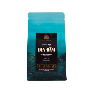 CÀ PHÊ BỘT ĐEN ĐẬM FOLLIET 250G