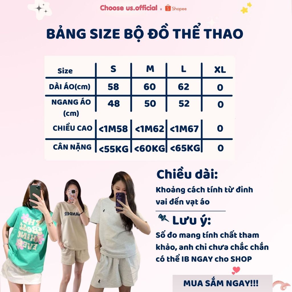 Bộ Mặc Nhà Nữ Ép Chữ Nổi Sắc Nét Chất Vải Cotton 4 Chiều, Bộ Hè Nữ Thoáng Mát Thấm Hút Mồ Hôi Phù Hợp Mùa Hè CS009 | BigBuy360 - bigbuy360.vn