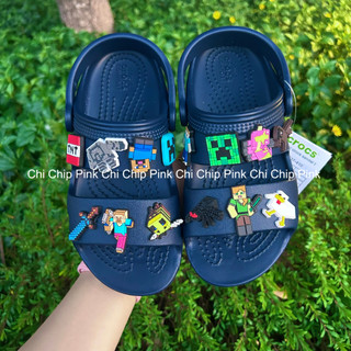 Sandal kid - dép xăng đan trẻ em - tặng 14 jibbitz tự chọn