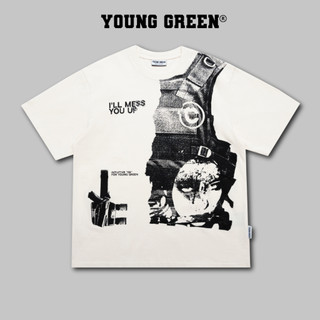 Áo thun young green i'll mess you up