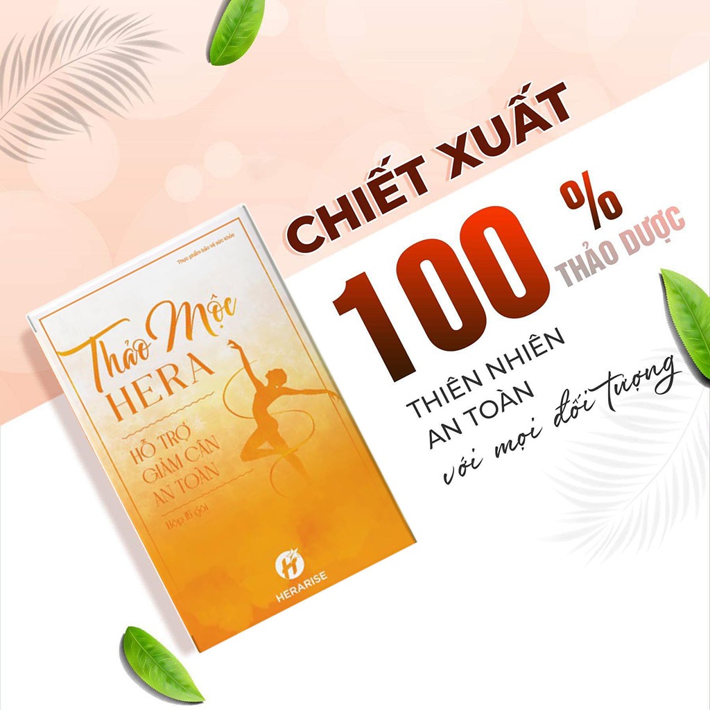 Giảm cân Hera Plus chính hãng trà giảm cân cấp tốc viên uống thảo mộc Hera không phải thuốc giảm cân