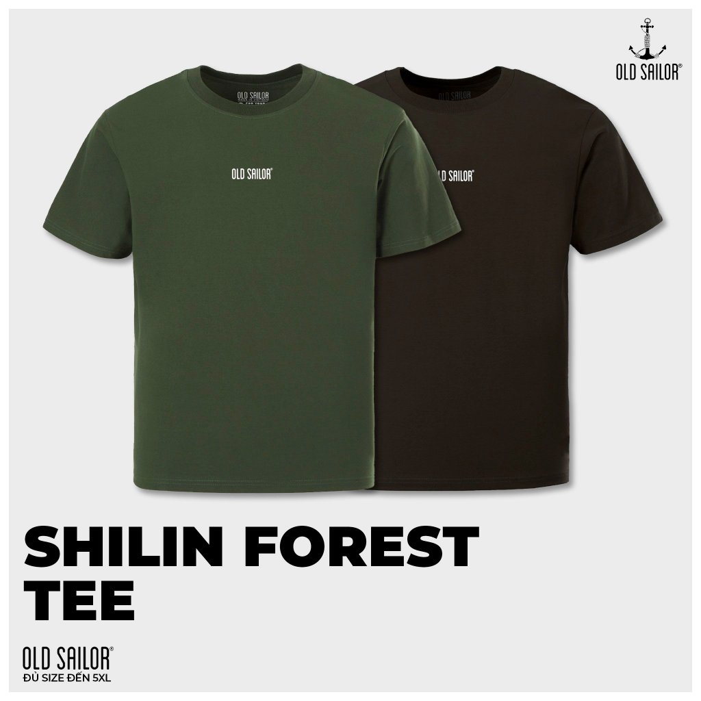 Áo thun họa tiết Shilln Forest - 88557 - Big Size Upto 5XL